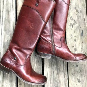 Frye Melissa Tab Tall Riding Boot - Size 8 M